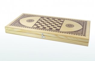 Игра настольная "Нарды", деревянные фото книги 3