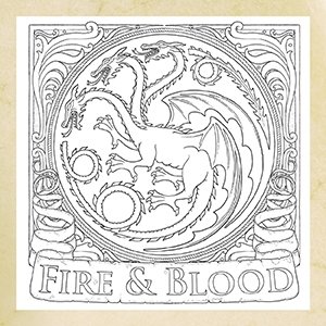 House of the Dragon: the Official Colouring Book фото книги 4