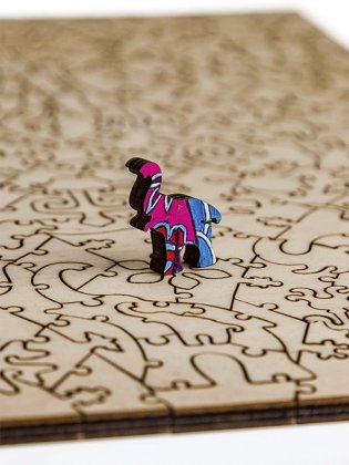 Деревянные пазлы DaVICI "Делиться радостью" фото книги 6