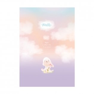 Тетрадь 48 л., А4, клетка BG "Fluffy", матовая ламинация. Арт. Т4ск48_лм 11198 фото книги 3