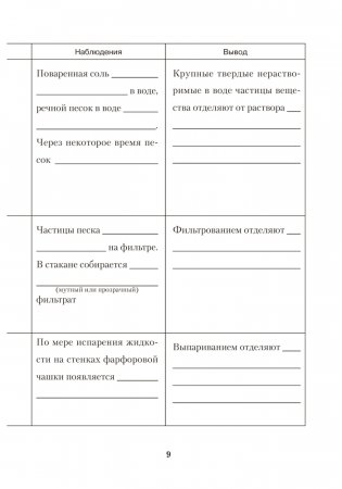 Тетрадь для практических работ по химии для 7 класса. ГРИФ фото книги 6