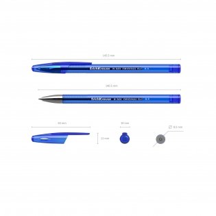 Ручка гелевая "R-301 ORIGINAL Gel", синяя фото книги 3