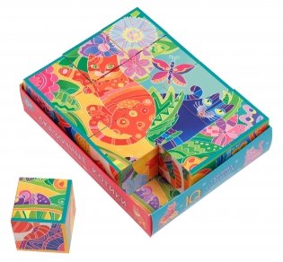 Умные кубики в поддончике. Сказочные котики фото книги 2