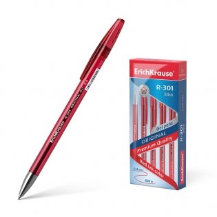 Ручка гелевая "R-301 ORIGINAL Gel", красная фото книги 2