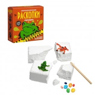 Набор для проведения раскопок "Лягушки" фото книги 2