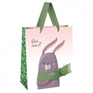 Пакет подарочный 18х23х10 см MESHU "С любовью", выб. лак, матовая ламинация. Арт. MS_51877 фото книги