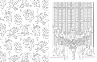 Harry Potter: An Official Hogwarts Coloring Book фото книги 5