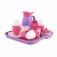 Набор детской посуды "Алиса" с подносом на 4 персоны (Pretty Pink) фото книги маленькое 5