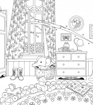 Страна снов. Раскраска из Японии фото книги 5