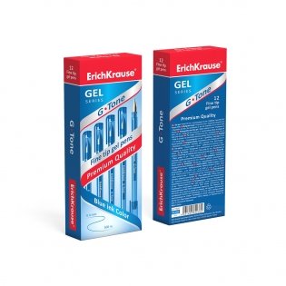 Ручка гелевая "G-TONE", синяя фото книги 4