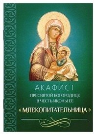 Акафист Пресвятой Богородице в честь иконы Ее "Млекопитательница" фото книги