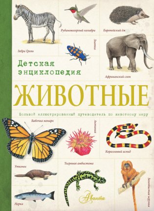 Животные. Детская энциклопедия фото книги