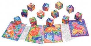 Умные кубики в поддончике. Сказочные котики фото книги 4