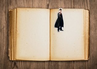 Фигурная магнитная закладка. Гарри Поттер фото книги 2