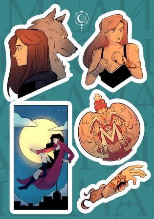 Стикеры «Медиаторы» фото книги