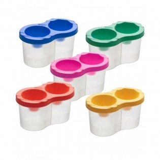 Стакан-непроливайка двойной СТАММ, ассорти фото книги