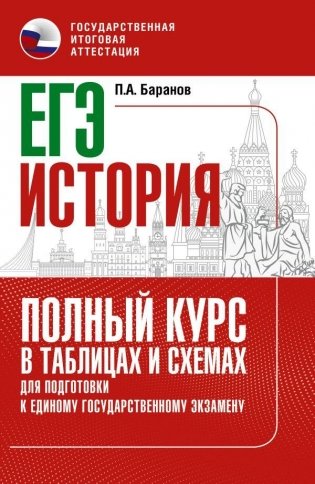 ЕГЭ. История. Полный курс в таблицах и схемах для подготовки к ЕГЭ фото книги