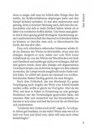 Замок. Das Schloss. Книга для чтения на немецком языке фото книги 9