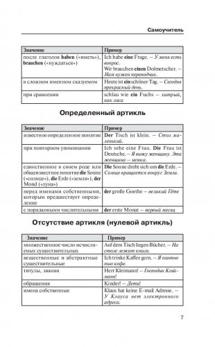 Немецкий язык. Краткая грамматика фото книги 7