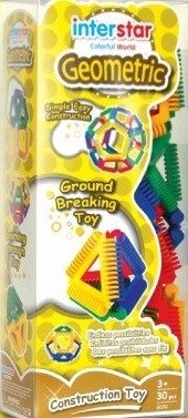 Конструктор "Геометрия", 30 деталей фото книги