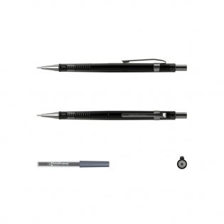 Карандаш механический "Black Pointer" с набором грифелей, 0.5 мм, HB фото книги 4