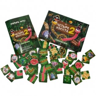 Игра настольная "Четыре хвоста 2 - Гремучая пара" фото книги