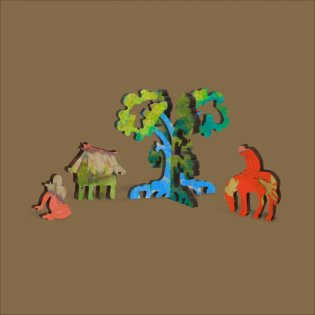 Пазл "Гоген. Женщина, держащая плод" (150 деталей) фото книги 5