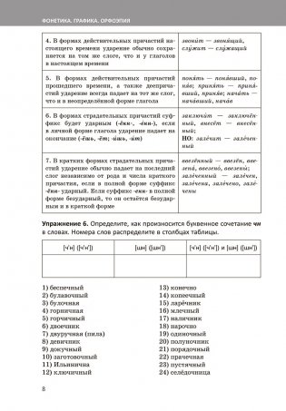 Русский язык. Практический курс подготовки к экзамену и ЦТ фото книги 10