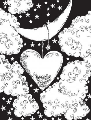 Creative Haven Love Is in the Air! Coloring Book фото книги 3