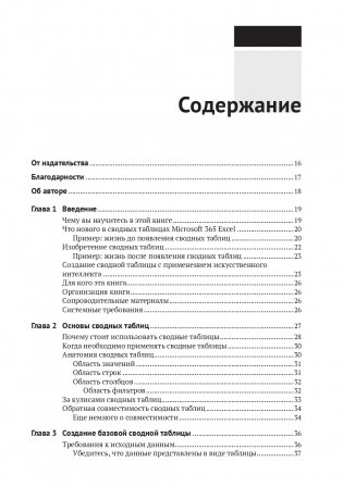 Сводные таблицы в Microsoft Excel 2021 и Microsoft 365 фото книги 2