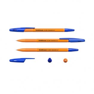 Ручка шариковая "Orange. R-301. Stick", 3 штуки фото книги 3