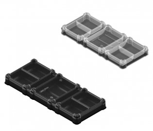 Модуль под малые компоненты "Organizer", 7 секций фото книги