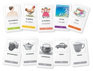 Мои первые испанские слова. 333 карточки для запоминания фото книги 3