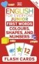 English for everyone junior first words colours, shapes, and numbers flash cards фото книги маленькое 2