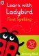 Learn With Ladybird - First Spelling - Activity Book фото книги маленькое 2