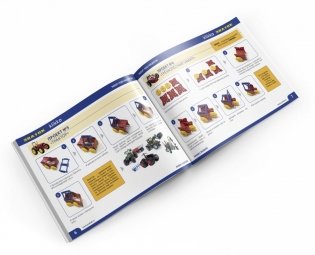 Конструктор "KLIKKO. Чудо-квадраты 12 в 1" (21 деталь) фото книги 4