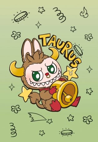 The Monsters. Астрологический блокнот Телец (Лабубу) фото книги