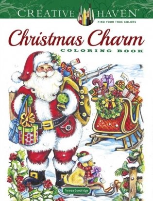 Christmas Charm. Coloring Book фото книги
