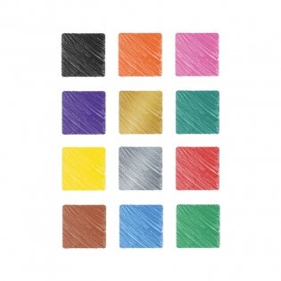 Карандаши цветные Мульти-Пульти "Енот в космосе", 12 цв., трехгран., заточен., европодвес. Арт. CP_29296 фото книги 3