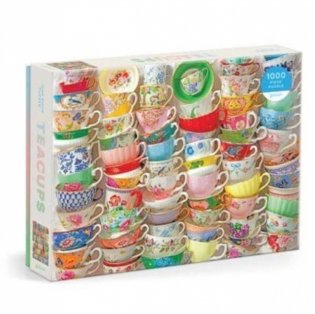 Teacups 1000 Piece Puzzle фото книги