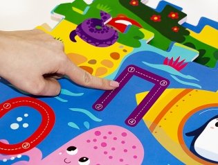 Пазл напольный "Алфавит" фото книги 5